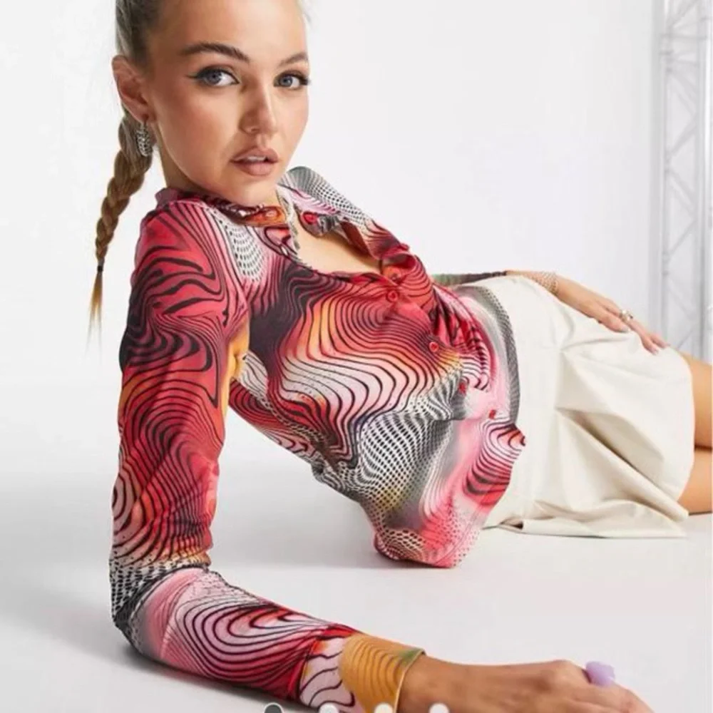 Jaded London Swirl Print - Picture 4 of 8